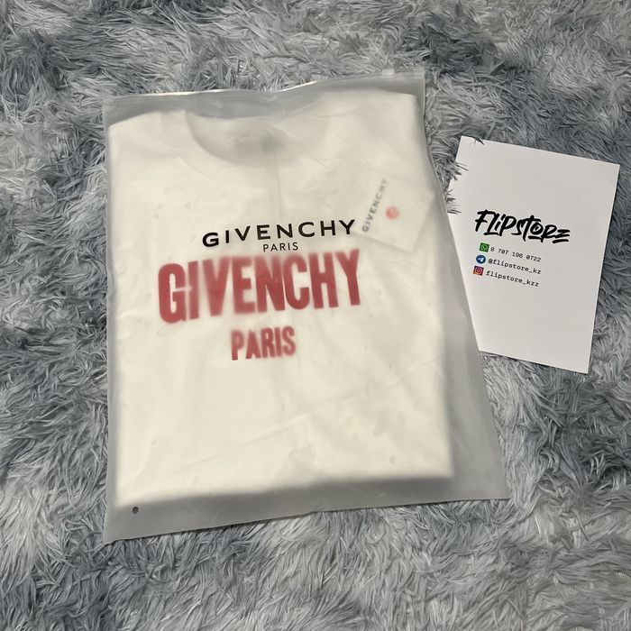 Givenchy distressed футболка
