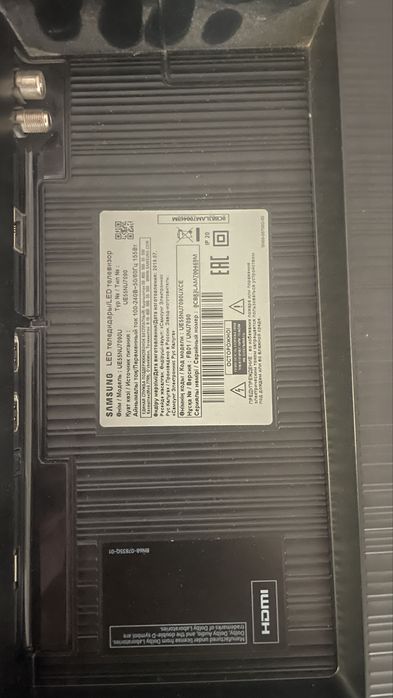 Samsung UE55NU7090U на запчасти
