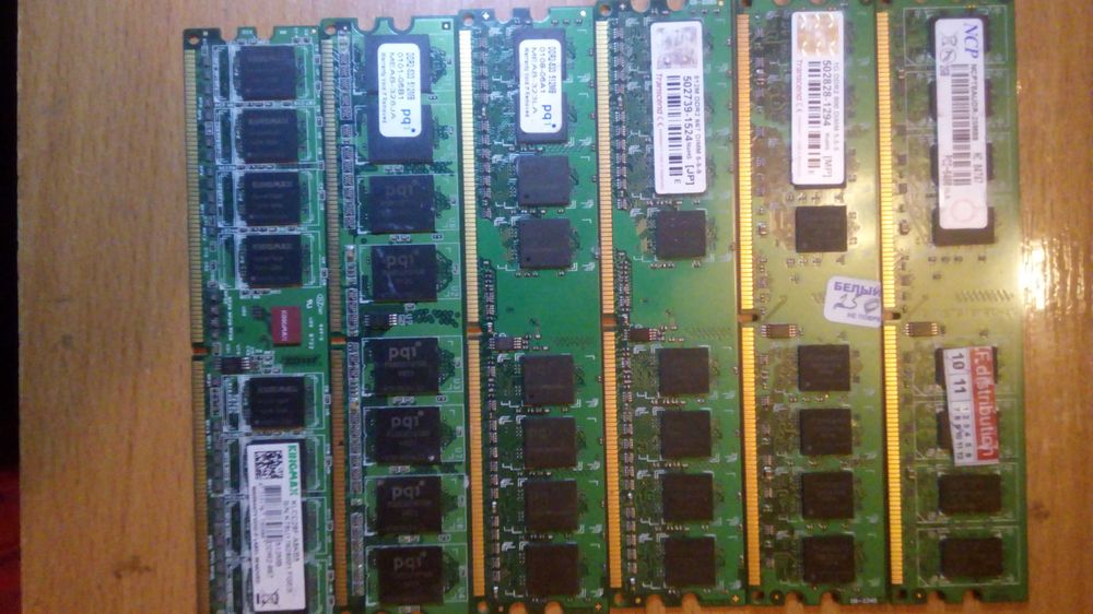 Процессор, Оперативная память, кулер, разные комплектующие