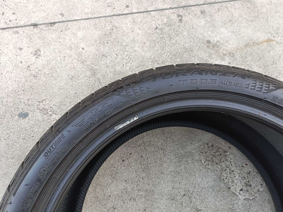 O anvelopa de vara 285 35 20 bridgestone turanza 5 run flat 7 mm dot 4623