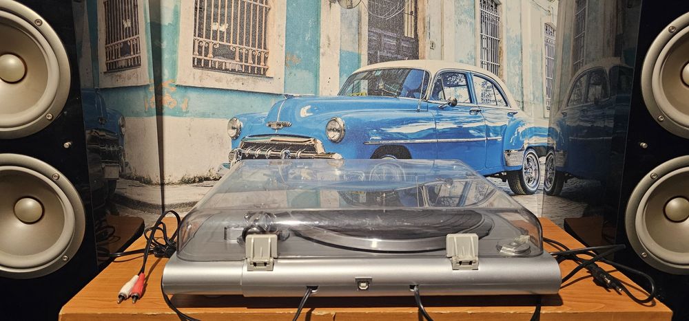 Pick-up picap turntable pickup TCM 259958 - cu ieșire USB