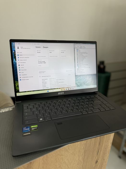 Laptop MSI Prestige 15 - Intel Core i7 1280P - 16GB/1TB - GTX 1650 - Garantie
