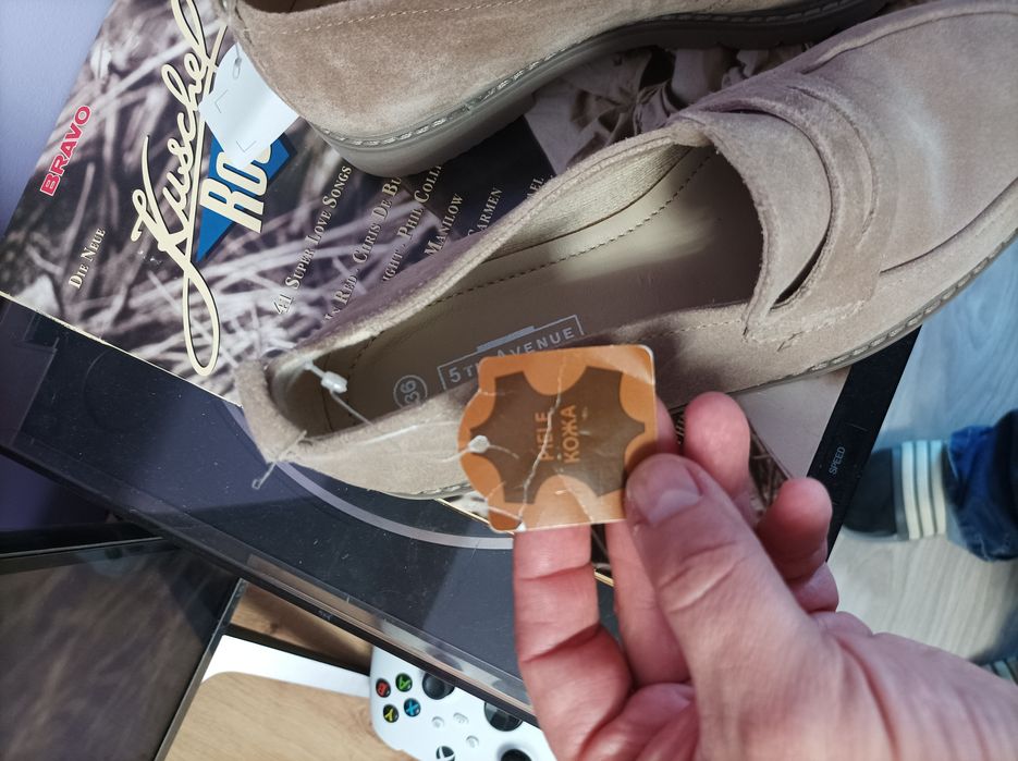 Pantofi femei casual piele întoarsă nr36