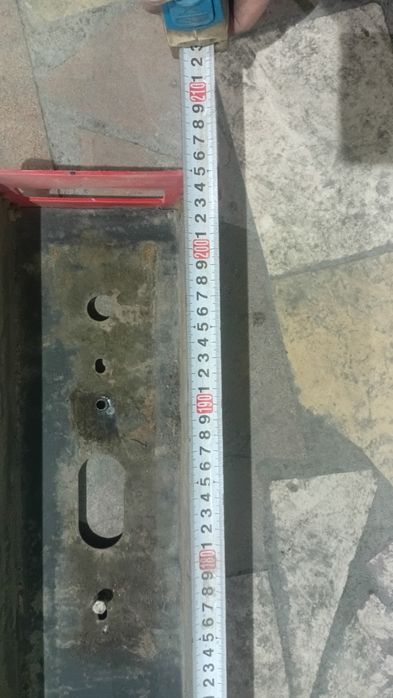 Задний брус с газели