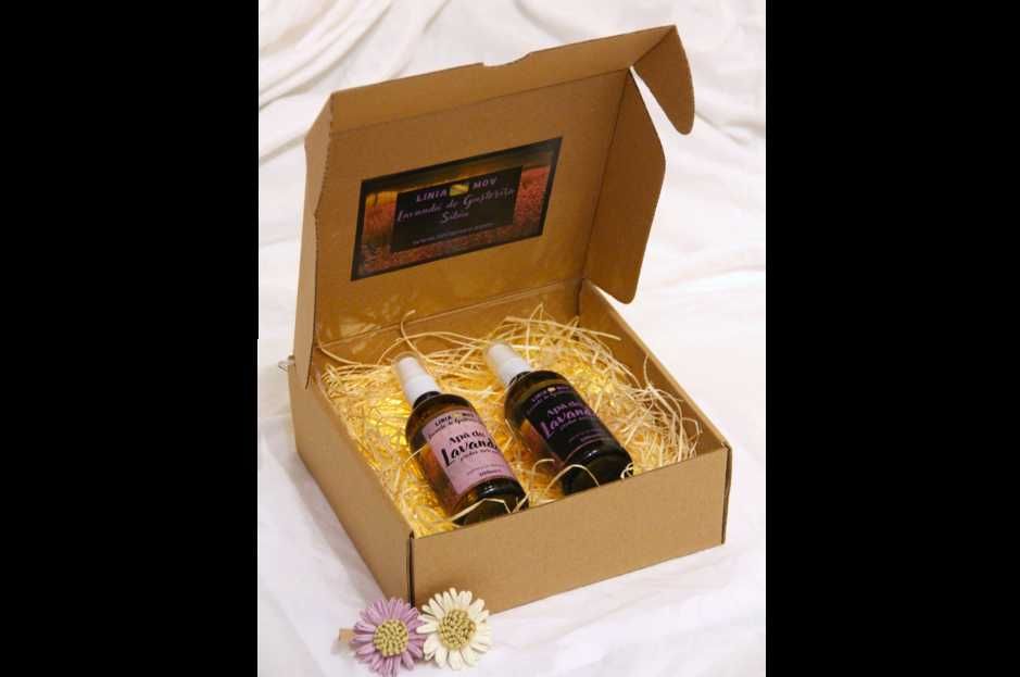 Linia Mov - Pachet Duo Îngrijire: 2 x apă de lavandă (cadou ideal)