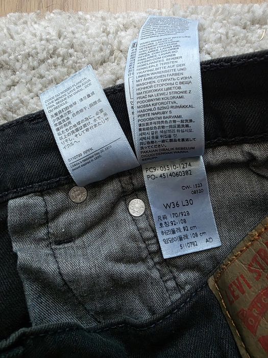 Blugi Levi's 510 marime W36 L30