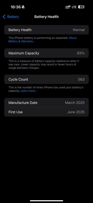 Iphone 16 pro max 256