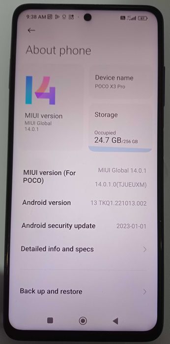 Telefon utilizat  POCO X3 PRO in stare excelenta