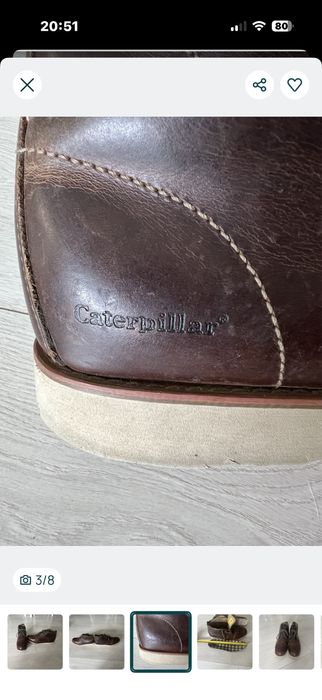 CATERPILAR piele mar 44 29 cm