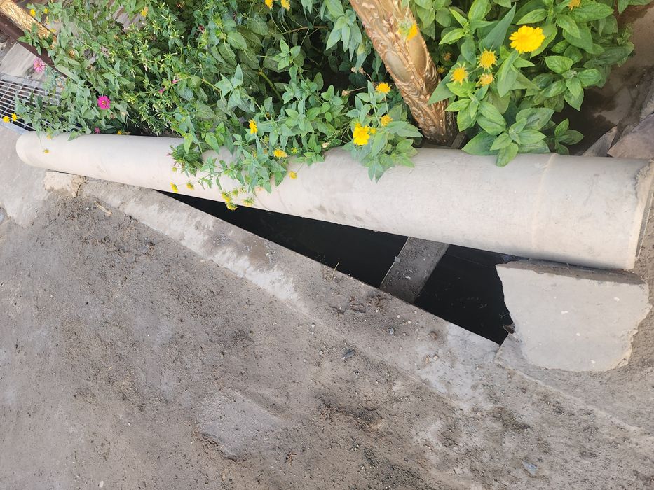 Azbest truba (diyametri 27 sm, uzunligi 4 m)