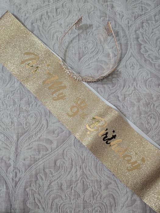 Лента с диадемой на 9 лет