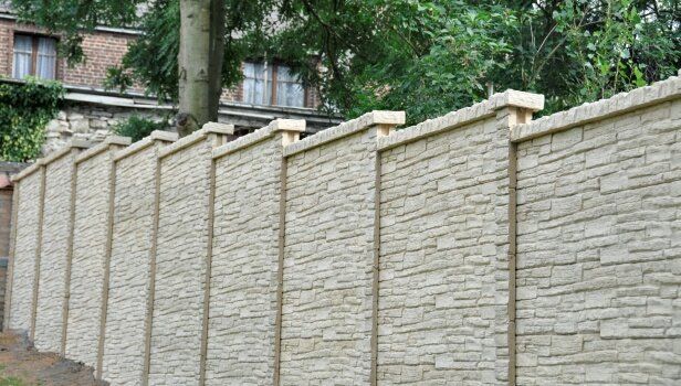 Gard decorativ din beton armat Prahova