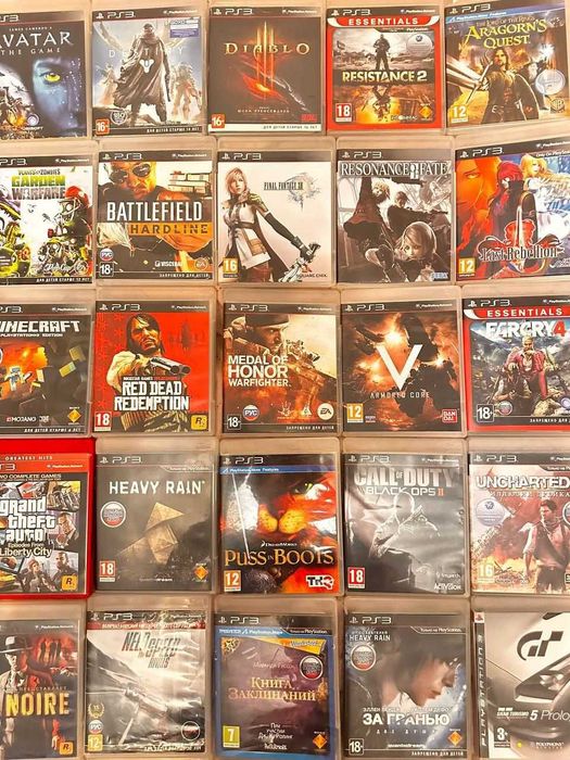 Продаю игры на PS3