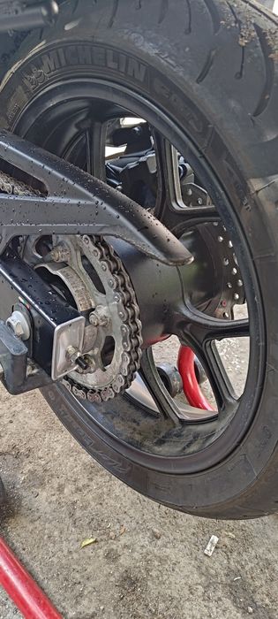 Honda nc750x + top case givi