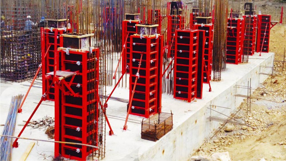 Стойка дамкрат аренда опалубка и леса