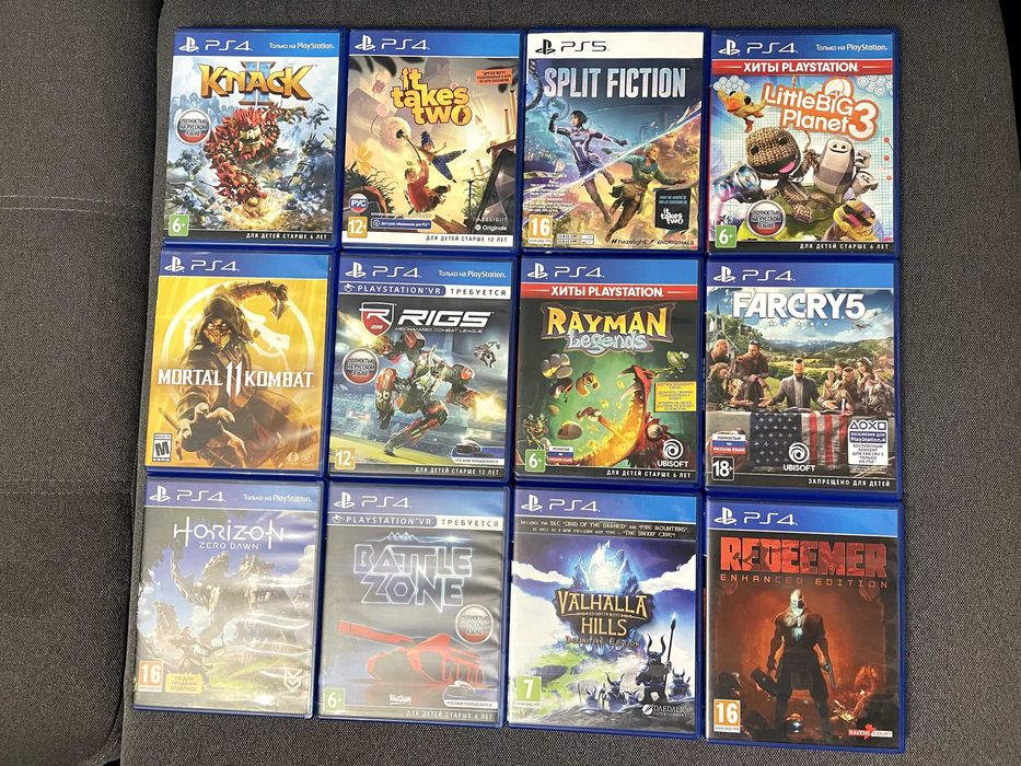 Игры на Плейстейшн (Playstation 4, 5, PS4, PS5)