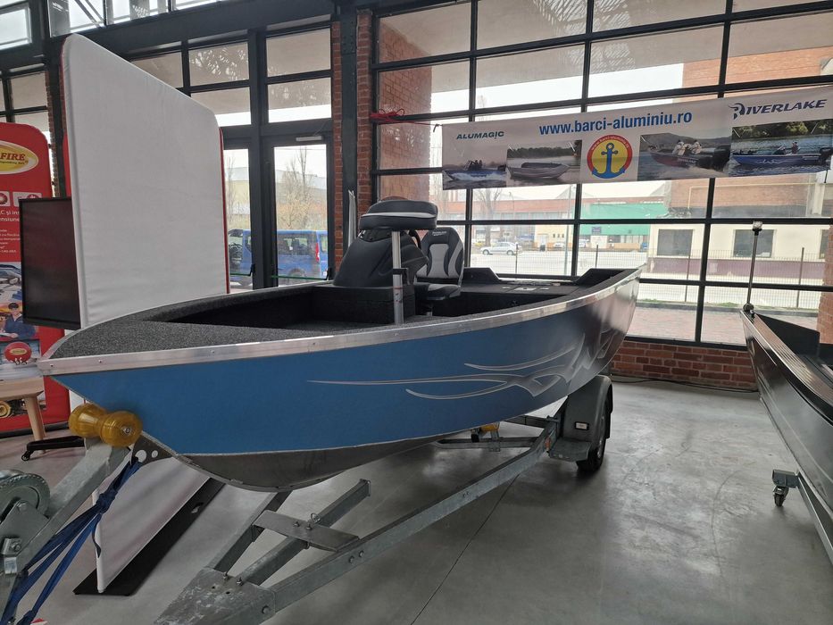 Barci aluminiu Riverlake 465 DLX SC - Franta