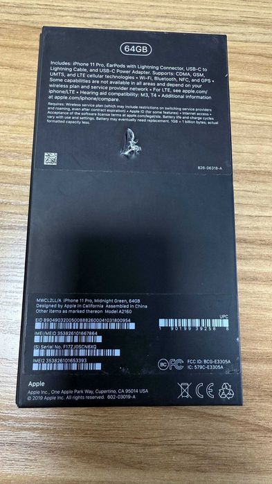 Iphone 11 pro LLA 64g sotiladi