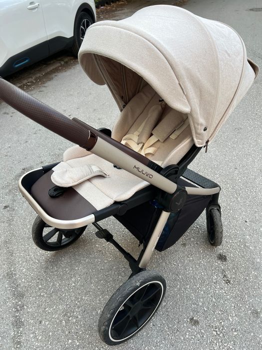 Бебешка количка 2в1 Quick BOHO Brown - Muuvo