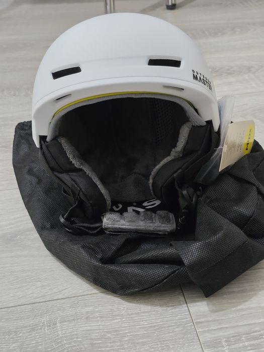 Cască ski/snowboard OutdoorMaster MIPS albă, mărime S