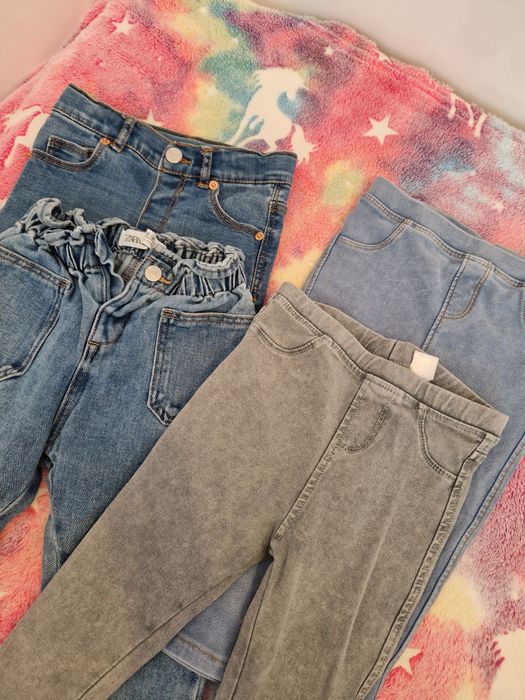 Лот дънки Zara 4 бр.