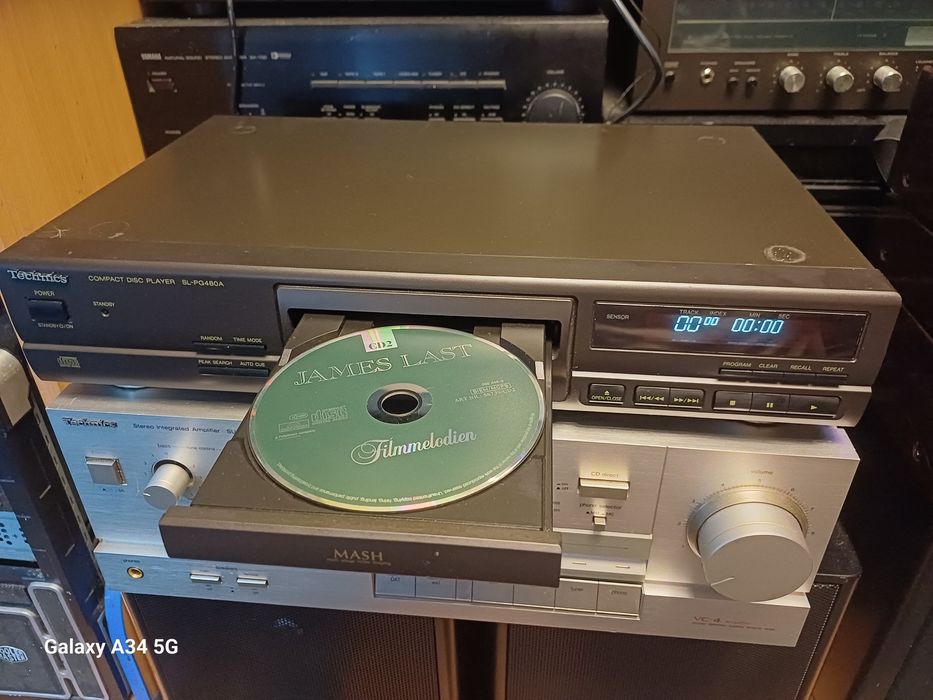 Technics sl-pg480a compact disc cd player