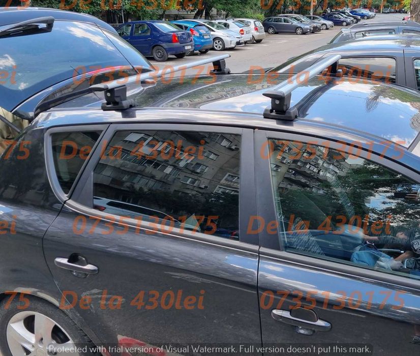 Bare transversale portbagaj ALUMINIU RENAULT Megane 2 Scenic 2 Kangoo