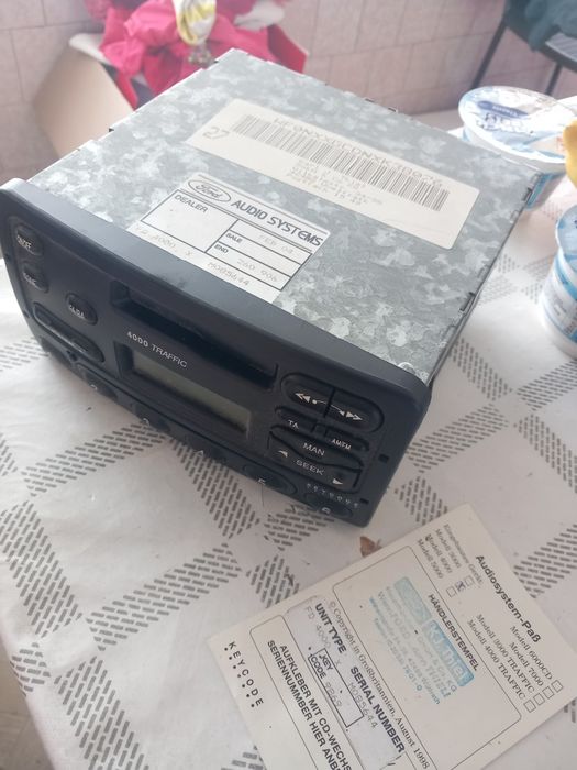 Casetofon Retro Original Ford RDS 4000 Trafic , perfect functional Am cod la el