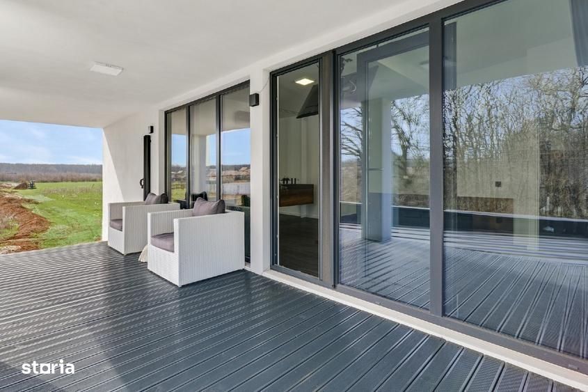 Vila smart | 5 camere | Balotesti | Piscina | La liziera pădurii