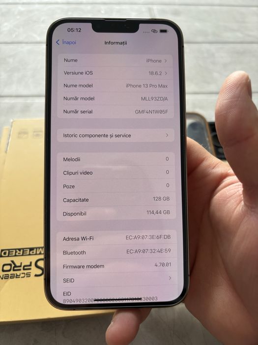 Vand iPhone 13 Pro max bat.100%