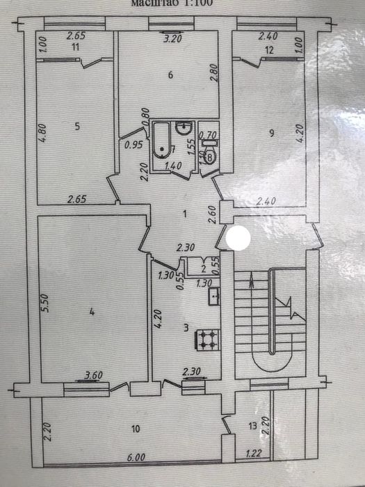 Ц2 4/4/4 96м2 с ремонтом с обстановкой 17 школа