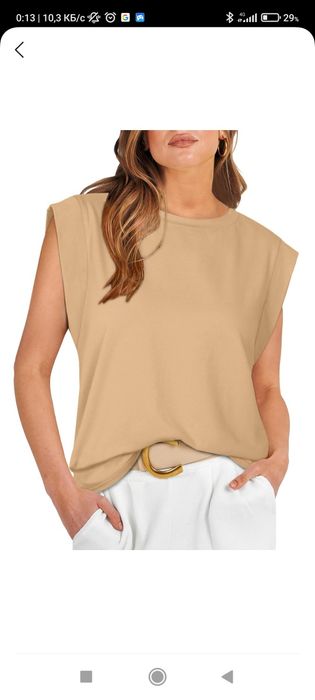 Продаётся НОВАЯ трикотажная кофточка без рукавов. Размер 50.XXL