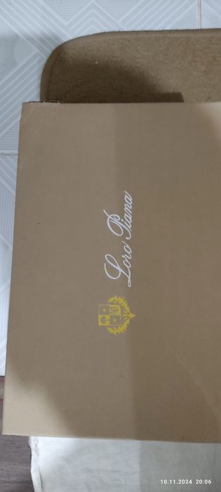 Бренд Loro piana обув чиста кожа. Сотилади срочно