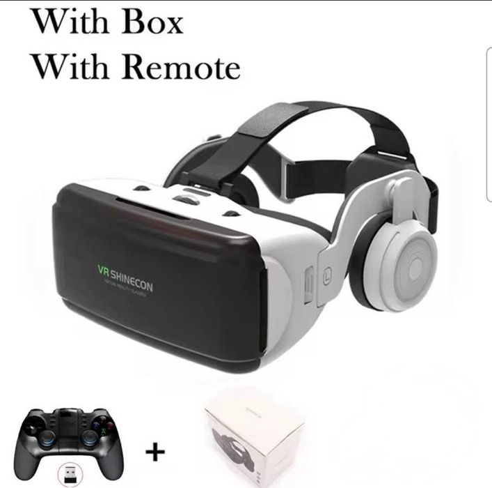 VR очила за телефон със слушалки