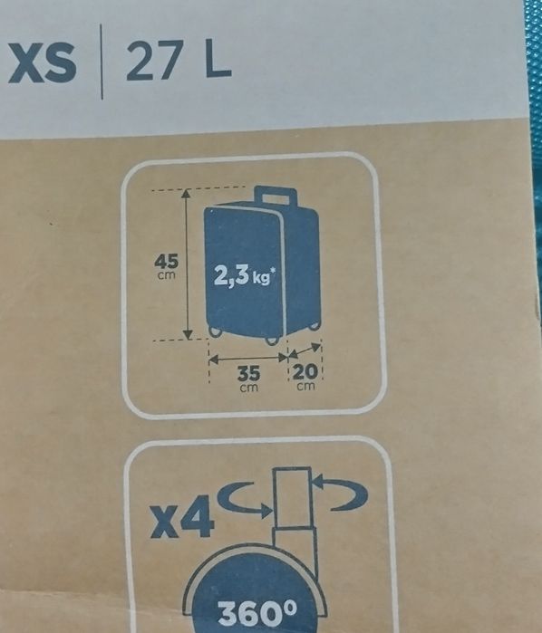 Troler ABS 45x35x20 cm