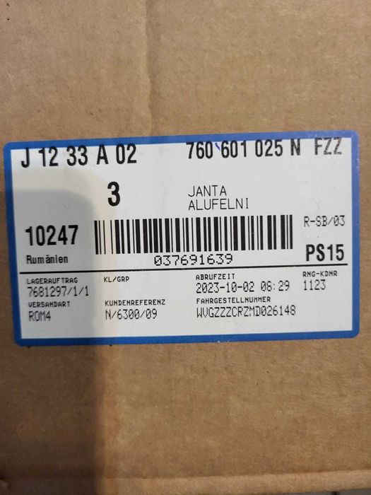 Jante Volkswagen Touareg 19'