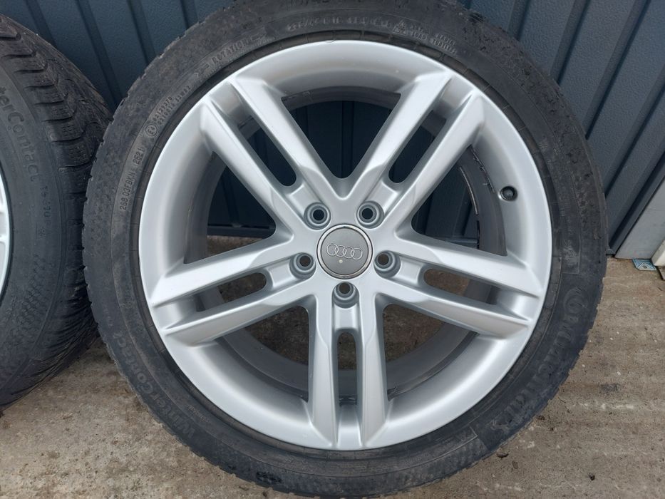 Set jante aliaj originale AUDI R18 5X112 CB 66.6 mm 8J ET 39