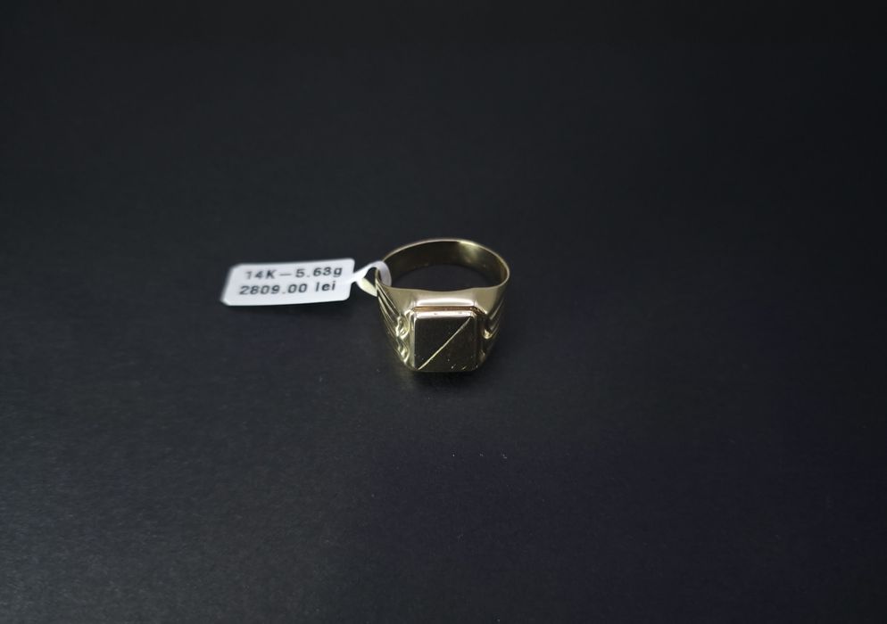 Bijuteria Royal inel barbat aur 14 l 5.63 gr