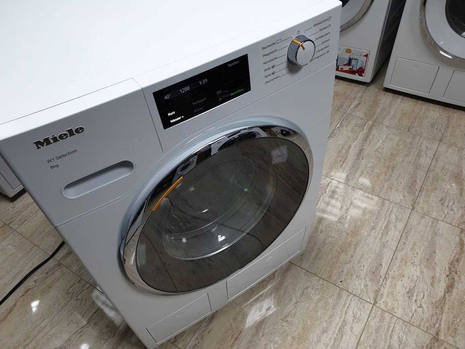 Miele 9кг 1600rpm Wi-Fi TwinDos Пералня Миеле 12м Гаранция