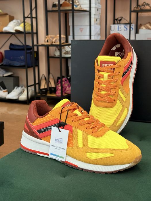 Мъжки сникърси Scotch & Soda Orange yellow