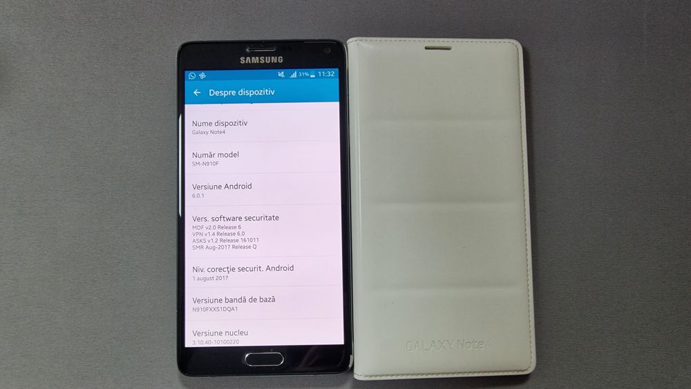 Samsung note 4, 4G, 3GB RAM, 32 GB RAM