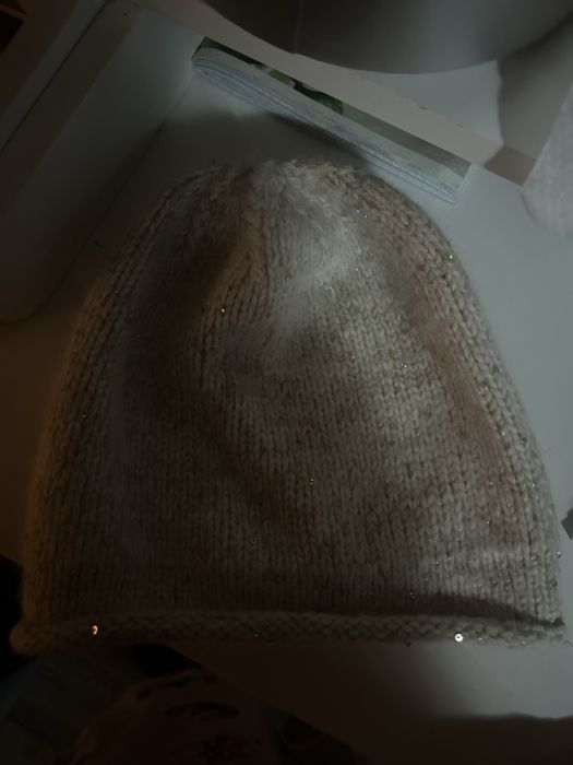 Шапка зимняя теплая