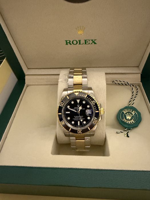 Ceas Rolex Submariner 41mm Semigold