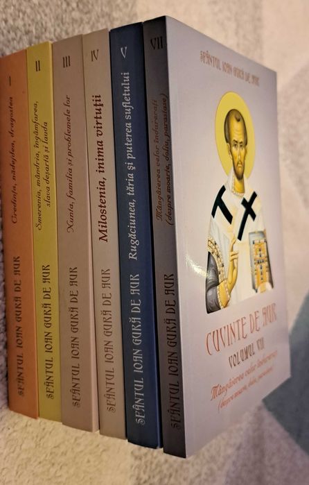 Cuvinte de aur, Sfantul Ioan Gura de Aur, volume I-V, VII, 2012-2015