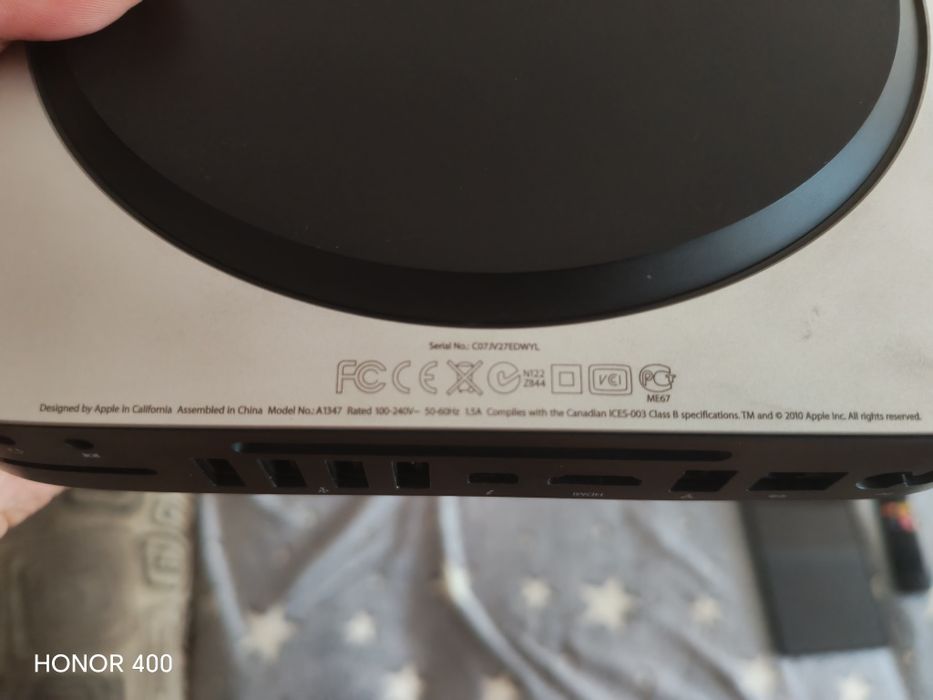 Mac mini 2014 мак мини 16/512