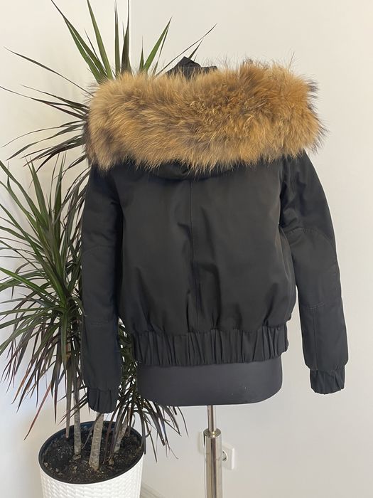 Geaca blana naturala marimea s