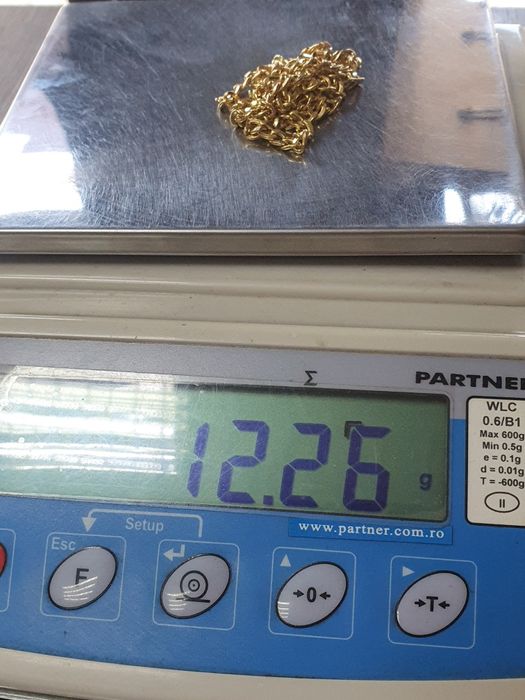 Lanț din aur de 14K – aur nou, lungime aprox. 56 cm, gramaj 12,26 g