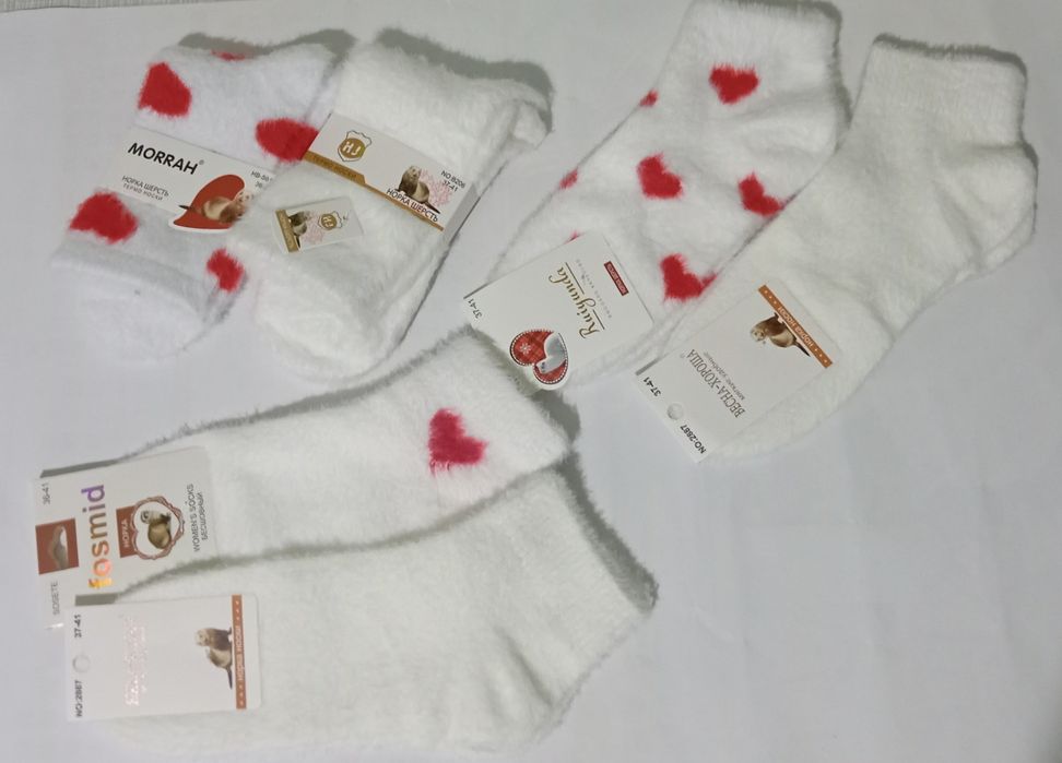 Носки женские из норки