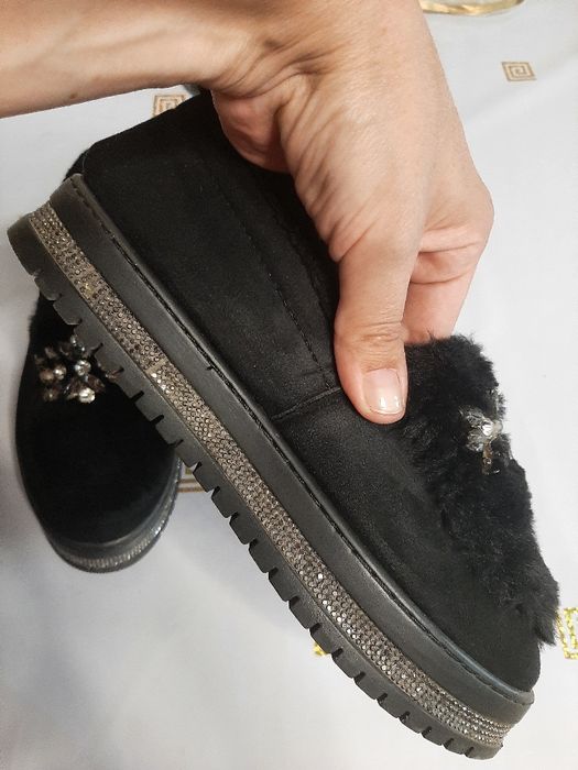 Макосины на меху 38