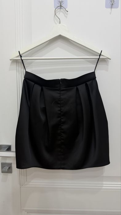 Юбка мини черная